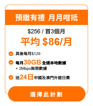 Homepage header: 月費計劃