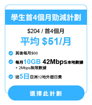 學生優惠 學生優惠