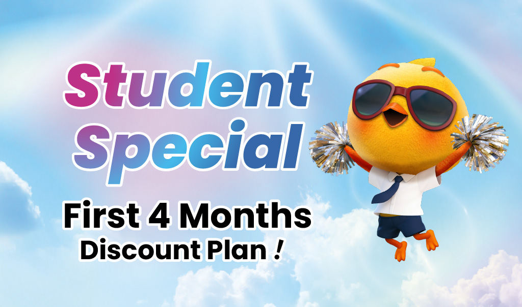 Student Special | Birdie Student Special | Birdie
