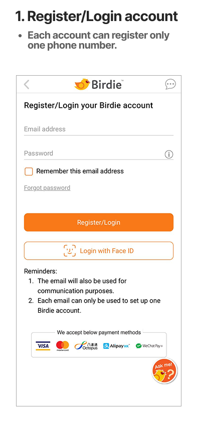 Registration & Port-in Guide