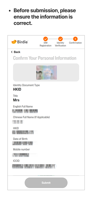 Registration & Port-in Guide